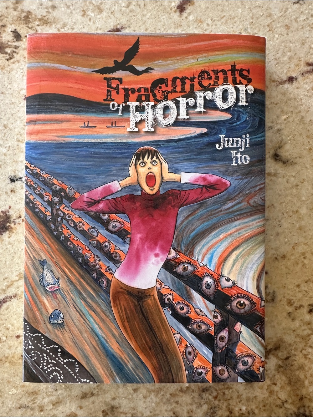 Fragments of Horror by Junji Ito - Hardcover w/illustrated dust jacket